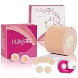 PREMIUM FASHION BEAUTY TAPE - Ausgezeichneter, sicherer medizinischer Klebstoff, der sowohl auf Haut als auch auf Stoff haftet. Kein Nähen, Bügeln und Stecknadeln erforderlich.