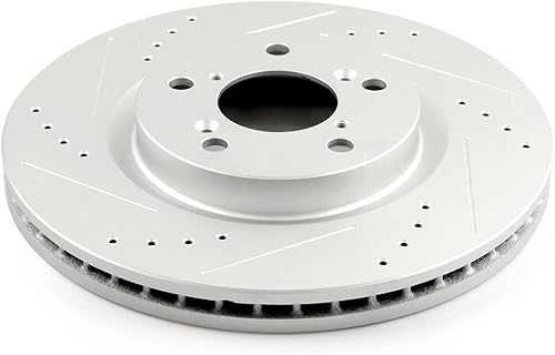 Miniatura 38 de SCITOO Juego de 2 frenos de freno ranurados traseros para Chrysler Town & Country, 08-16 para Dodge Grand Caravan, 09-13 para Dodge Journey, 12-15