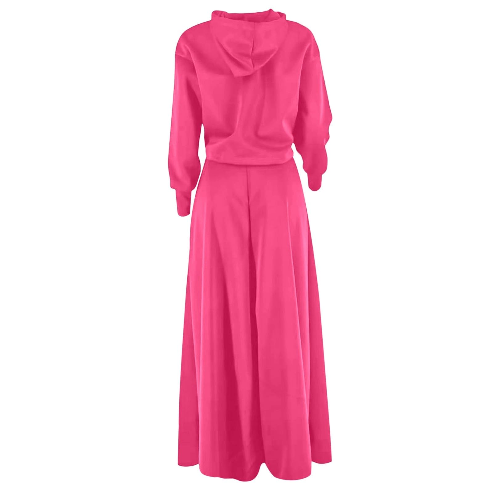 Ensemble Jupe et Haut 2 pièces Tailleur Jupe Longue Élégant avec Poches Cordon et Fente pour Style Décontracté Quotidien