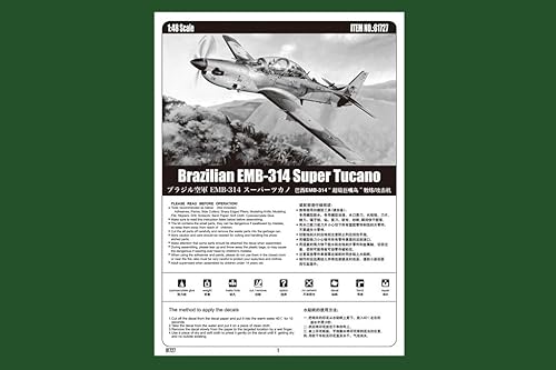 Miniatura 5 de Hobby Boss Brasileño EMB-314 Super Tucano