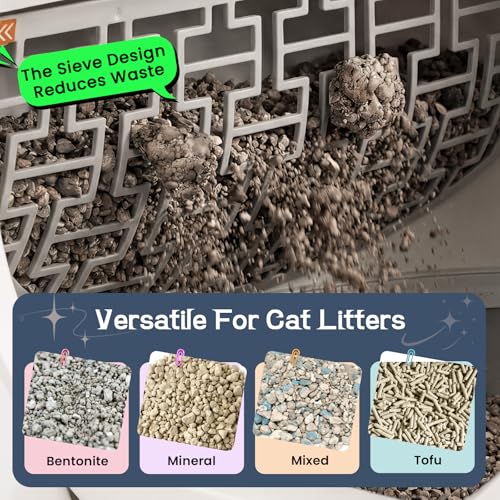 Lettiera Gatto Autopulente, Lettiera Automatica Per Gatti 60L, Sensori Di Sicurezza, Anti Trappola, Antiodore, Controllo App, Pulizia Facile, Grande Capacità, Toilette Per Gatti Ldeale Per Multi Gatti - 7