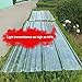 Uv-Resistant Roof Panels,Corrugated Roof Sheet,Easy to Cut Fiberglass Daylighting Panels,0.06in Roof Cladding All-Weather Outdoor Garden and Greenhouse Covering,1 Pieces (35x79in)
