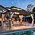 EROMMY 10' x 13' Hardtop Gazebo Double Roof Galvanized Steel Canopy Outdoor Aluminum Frame Permanent Metal Pavilion with Netting and Curtains for Patio Backyard Deck and Lawns