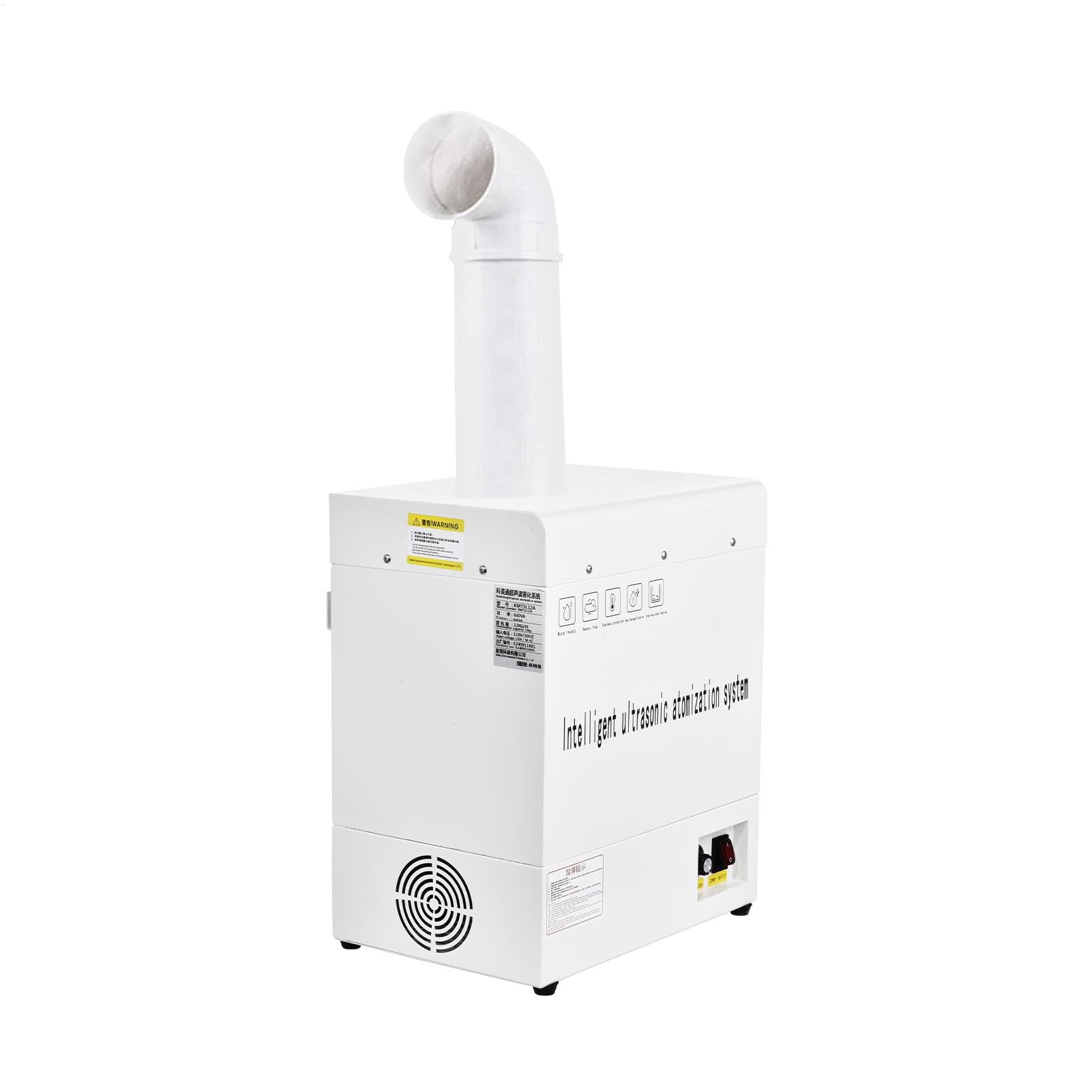 9KG H Ultrasonic Industrial Agricultural Humidifer 400W Agricultural Humidifier - Stainless Steel Shell Commercial Indoor Plant Humidifier for