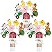 WERNNSAI Bastoncini Centrotavola per Feste in Fattoria - 27 PCS DIY Centrotavola Animali da Fattoria Toppers da Tavolo Ritagli da Cortile Decorazioni per Feste per Bambini Compleanno Baby Shower