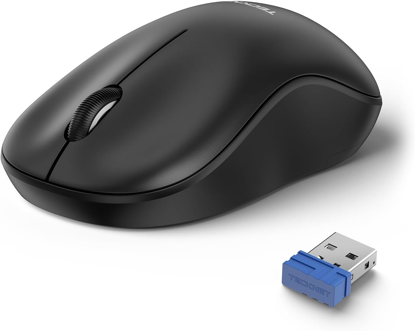 Logitech M185 Kabellose Maus Blau - 12 Monate Batterielaufzeit
