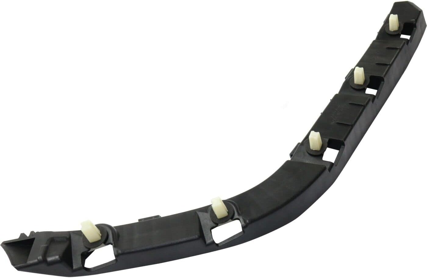 DAT AUTO PARTS Rear Left Driver Side Upper Bumper Cover Fascia Support Bracket Retainer Trim Replacement For 2013-2018 Hyundai Santa Fe Black Smooth HY1142117 866134Z000