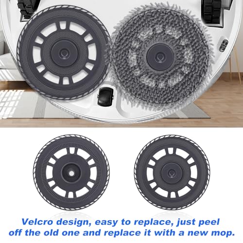 Image of Mop Pad Plate Accessories for Dreame L10s Pro Ultra Heat /L10s Ultra Gen2 /X30 Ultra /X40 Ultra /L20 Ultra /X40 Master /L40 Ultra,Mova E30 Vacuum Cleaner - Board Holder Replacement Mop Tray Part Attachment