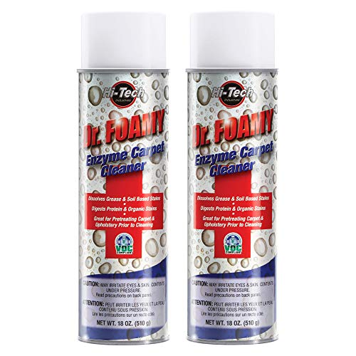 HI-TECH Dr Foamy Enzyme Carpet and Upholstery Cleaner with Upside Down Spray Nozzle (2)