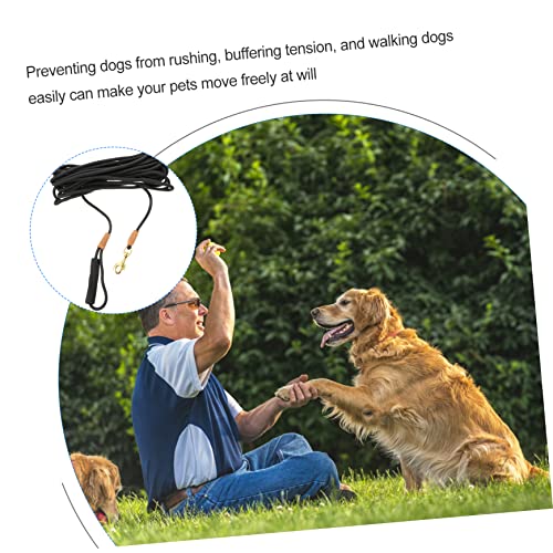 Laisse enrouleur pour chien anti-nœud avec corde de traction robuste pour éduquer les chiots - 8