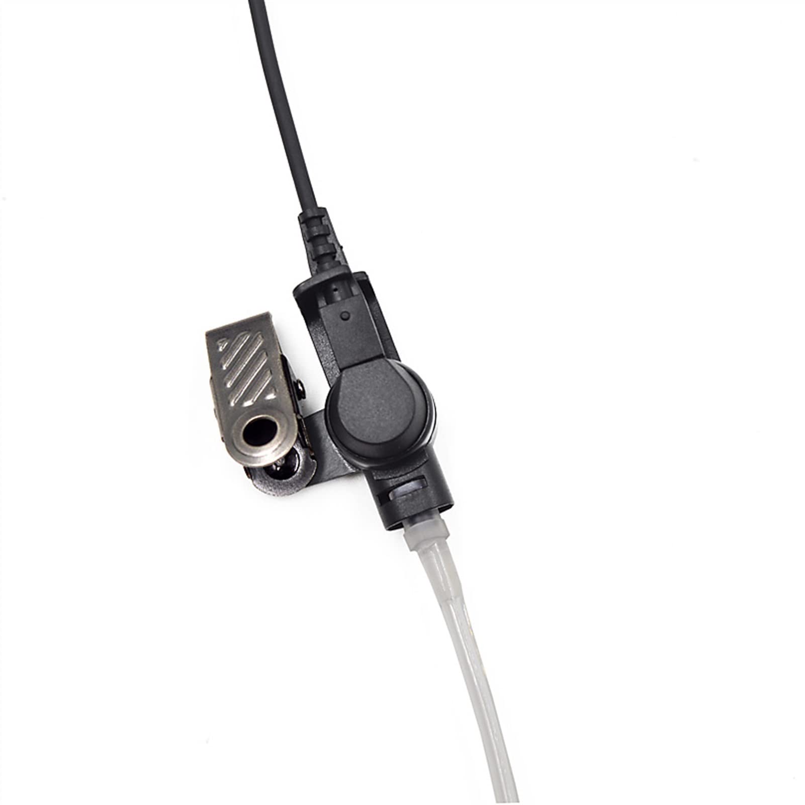 EJ.life Casque Unilatéral Militaire Casque De Talkie-walkie, Casque De