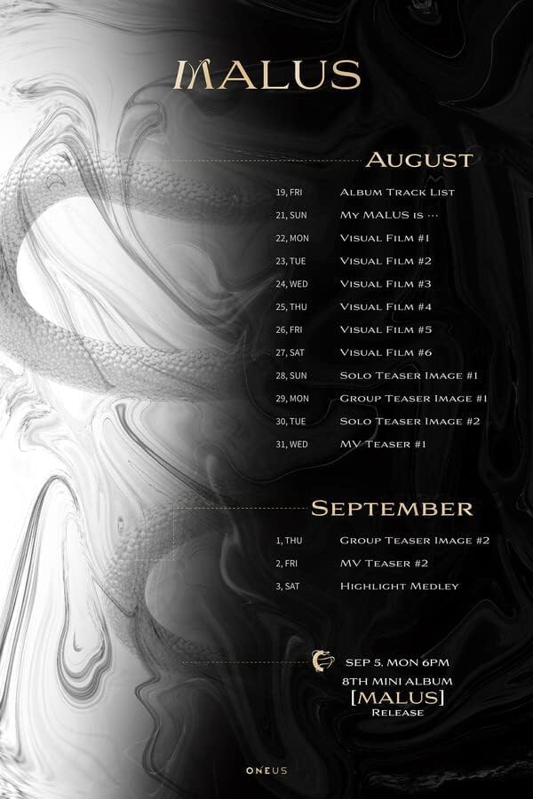 Miniatura 7 de DREAMUS ONEUS MALUS 8 mini álbum EDEN versión CD+folleto+postal+pegatina+tarjeta fotográfica+seguimiento (versión HW)