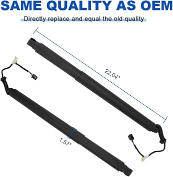 JDMON Rear Tailgate Liftgate Power Lift Support Struts Compatible with Kia Sorento 2016-2020 Replacement for 81770-C5100 81770C5100, Left and Right, 2PCS