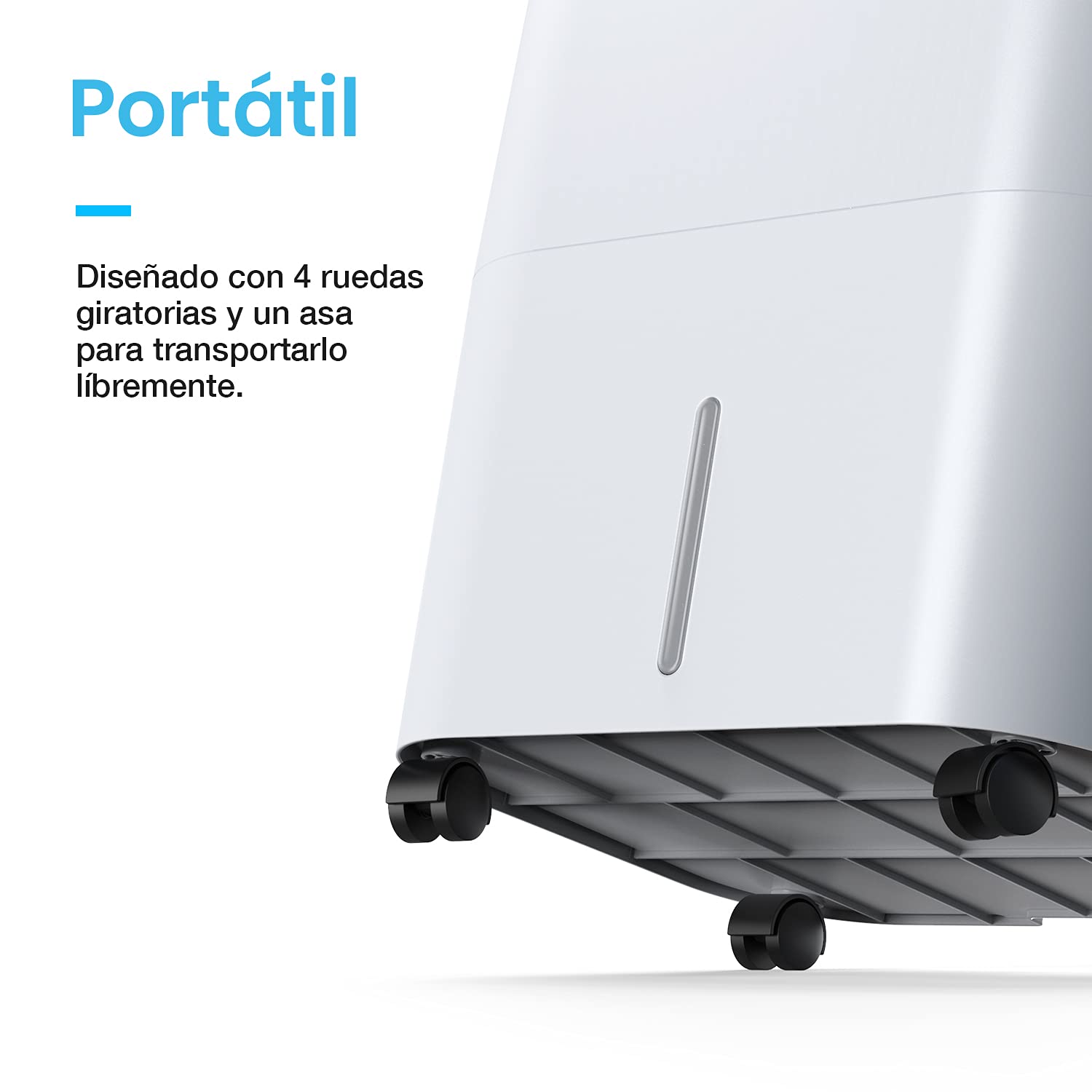 Pro Breeze Aire Acondicionado Portatil Silencioso Depósito 10L, 4 Modos, 3 Velocidades, Temporizador, Oscilación y Mando a distancia. Pinguino - Enfriador de aire