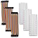 3 Pack Solderless Plug in Breadboard with 3 Pack Jumper Wires,830 Tie-Point 4 Power Rails Breadboard for Arduino (40 Pin Male to Female,40 Pin Male to Male,4 Pin Female to Female)