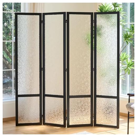 Freestanding Acrylic Room Divider Screen