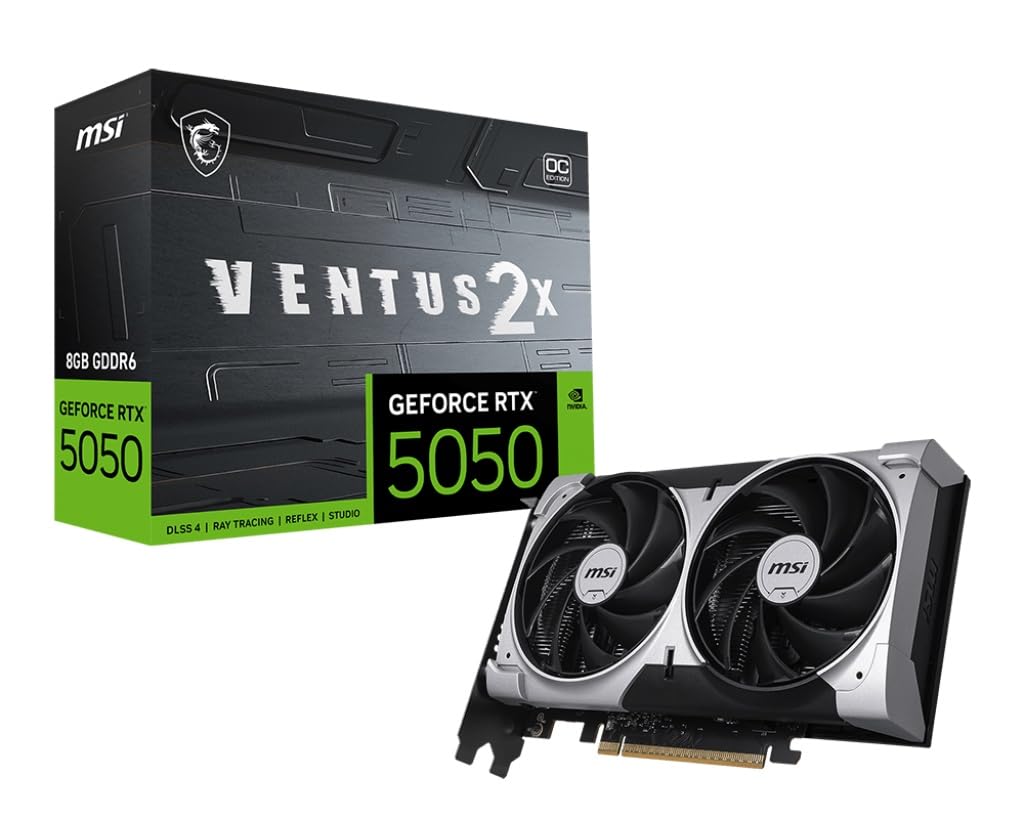 Amazon | MSI GeForce RTX 5050 8G VENTUS 2X OC グラフィックス