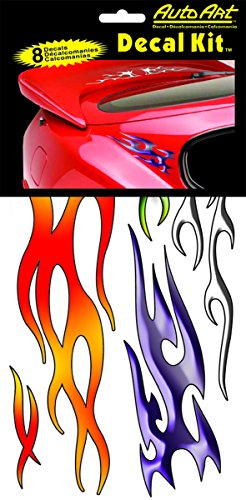 Chroma Graphics 5305 Flames Decal Kit, 6