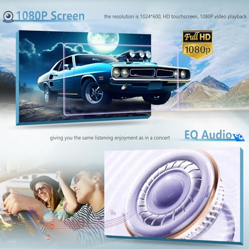 [2G+64G] Car Radio for BMW X5 E39 E53 M5 1999-2006, Android Touch Screen BMW 5 Series Car Play Stereo, Carplay/Android Auto/EQ Audio/Bluetooth/SWC + AHD Backup Camera - Image 4