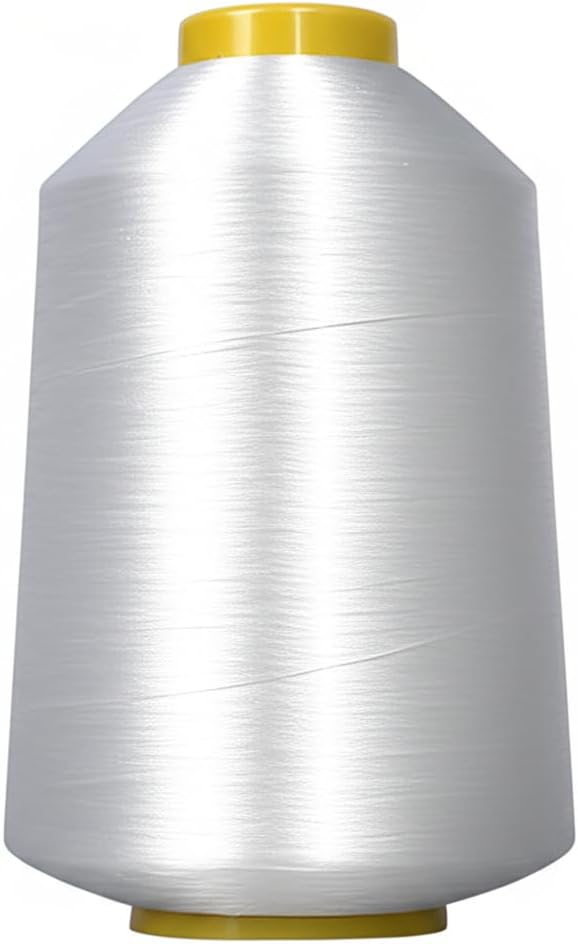 Jumbo Spool of Invisible Nylon monofilament fine Sewing Thread, 22000 Yards, 0.1mm | Clear Monofilament Thread for Crafts, Beading & Quilting