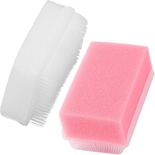 Miniatura 8 de Wilbarger Cepillo de terapia para procesamiento sensorial para niños, cepillos sensoriales de cerdas de esponja, paquete de 2 unidades, color blanco