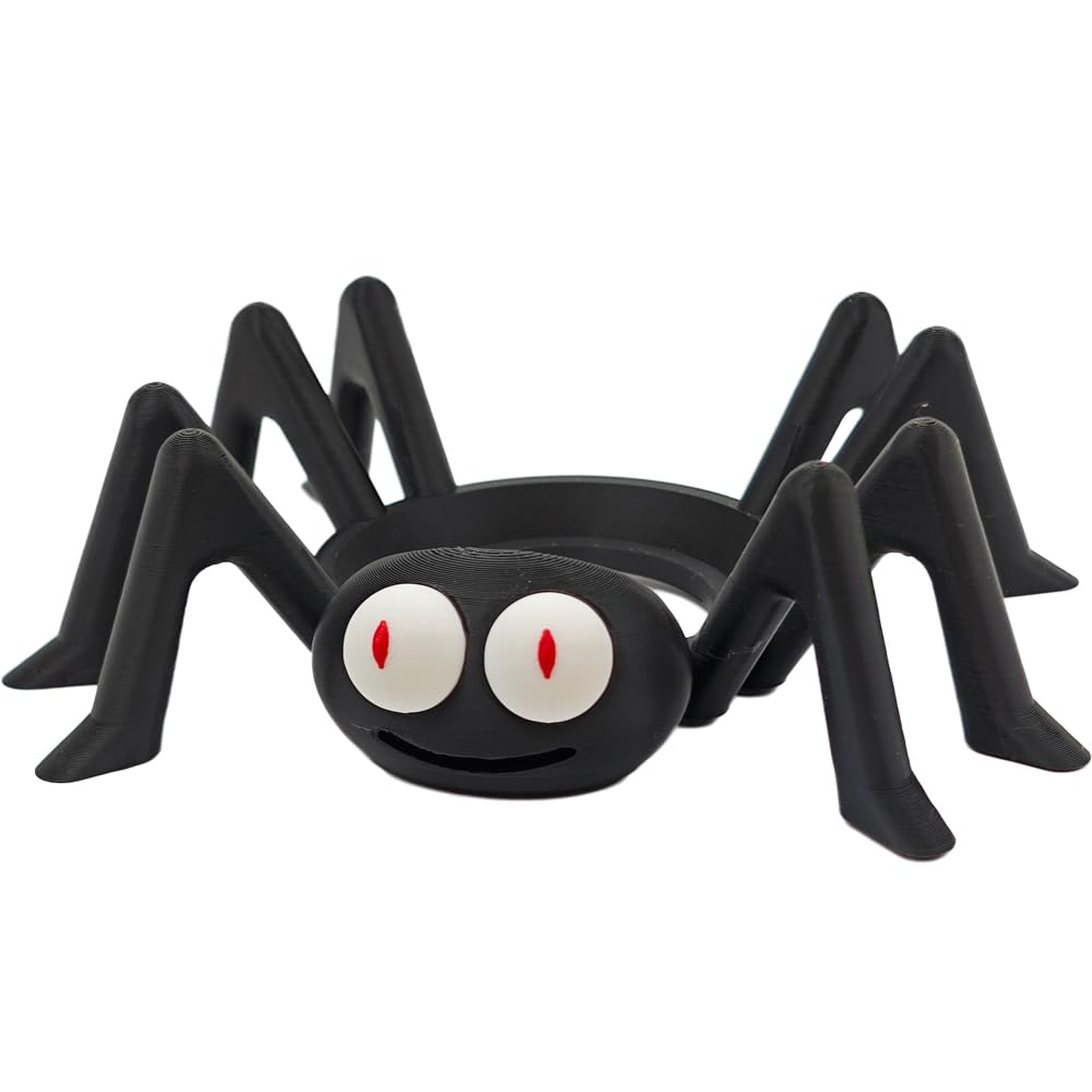 Speaker Mount for Alexa Echo Dot 4th/5th Generation Stand Indoor Speaker Stand Halloween Spider Shape Holder Space Saving Easy Installation for Alexa Echo Dot Speaker Holder (Red Eye)