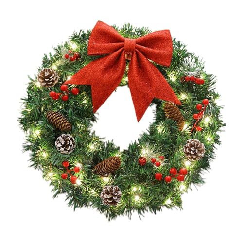 Corona de Navidad para Puerta Ventana Cocina Chimenea Pared Uhngw 2