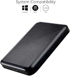 1TB Ultra Disque dur externe Slim Portable USB 3.0 | USB 3.0 HDD Stockage pour PC, Mac, ordinateur portable, PS4, Xbox une
