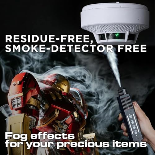 Fórmula Desvaneciente PMI de 100 ml para máquina de humo SmokeNINJA Pro | Humo de dispersión rápida, sin residuos, no tóxica y compatible con detectores de humo, ideal para miniaturas y fotografía de producto miniatura 2