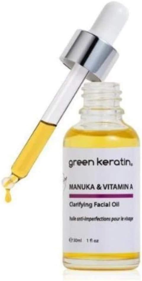 Green Keratin Manuka And Vitamin A Blemish Facial Oil