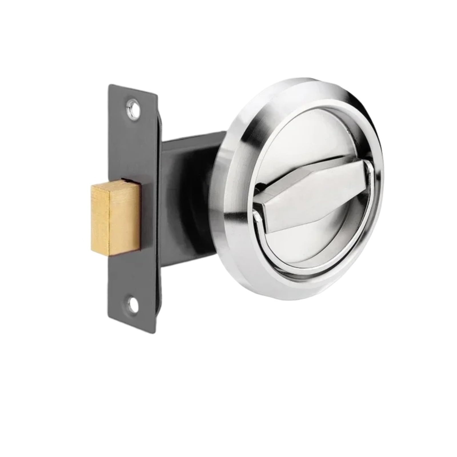 YXINAER Round Recessed Door Lock Round Recessed Door Lock