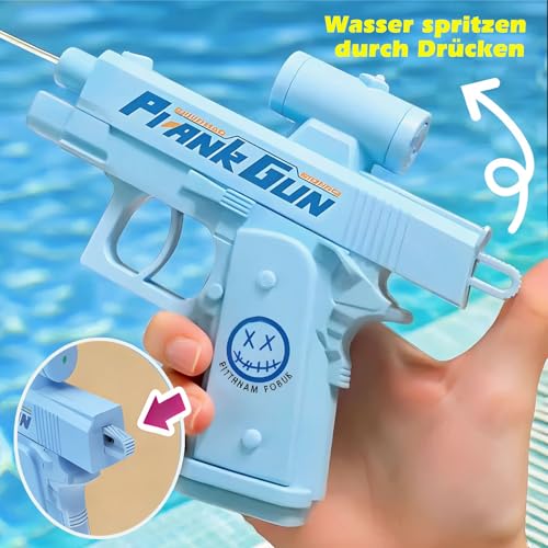 KLINNA Prank Reverse Water Guns Streich-Wasserpistole Von Vorne Und Hinten Sprühen Lustige Streiche Gadgets für Erwachsene und Kinder Sommerparty Strand Pool