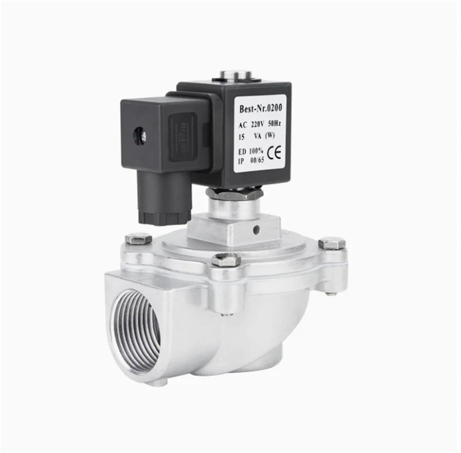 Électrovanne DMF-Z-20 immergée 220V angle droit pour dépoussiéreur industriel