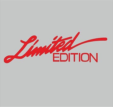 Limited Edition Sticker Car Motorcycle Auto Pc Sticker 20cm*4.5cm Red