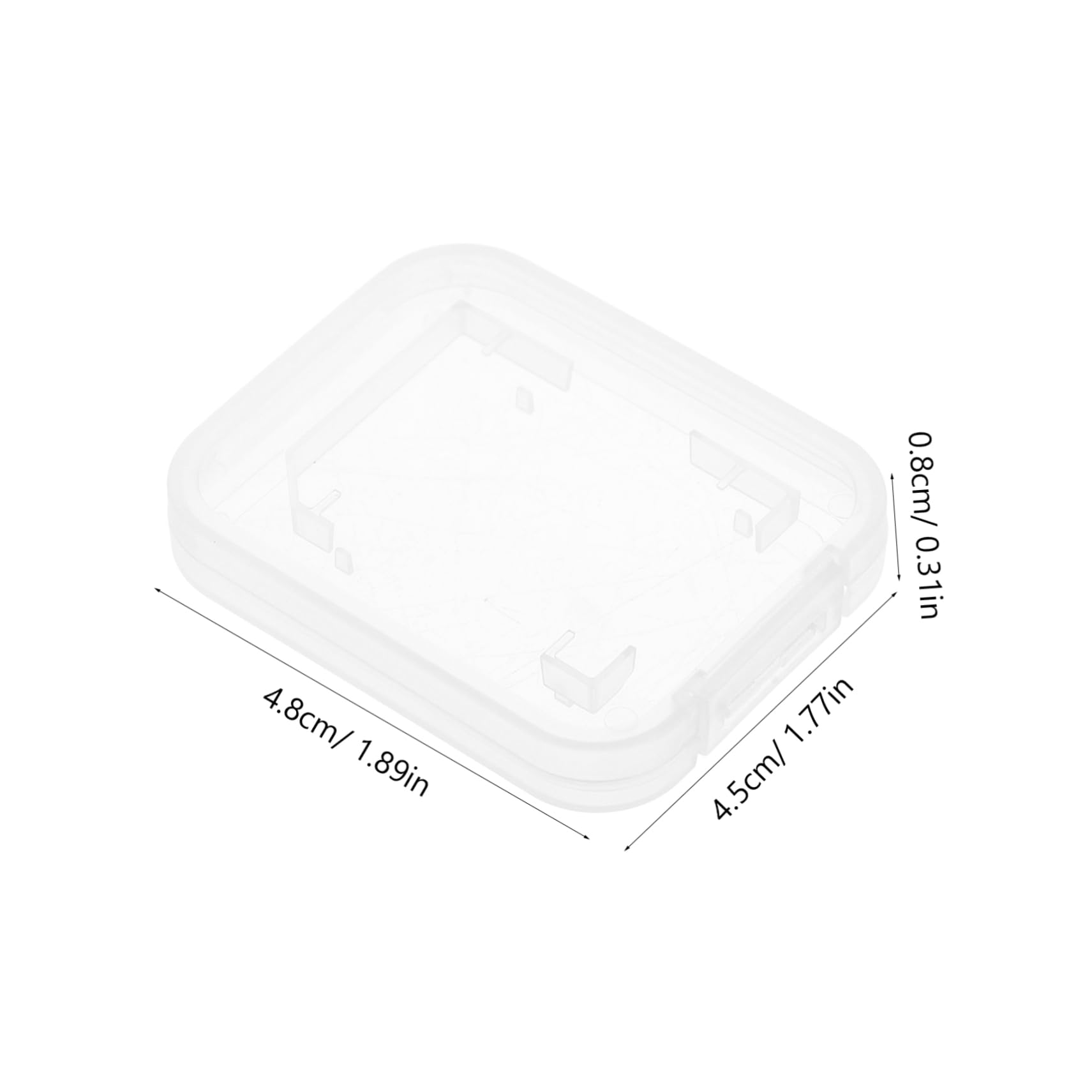 ARTIBETTER 20pcs Memory Card Storage Case Organizer Portable Design Easy to Carry for Cameras and Travel Use