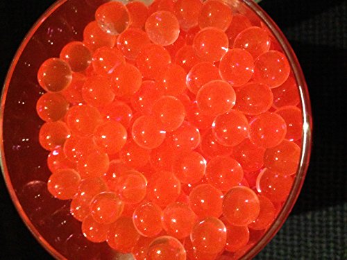 Orange Water Gel Beads Pearls 1 Pound For Vase Filler, Candles, Wedding Centerpiece, Home Decoration, Plants, Education. Makes 12 Gallons #TOP18
