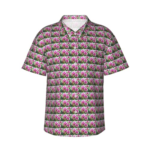 Chemise hawaïenne homme imprimé orchidée contre la chaleur : restez frais et élégant