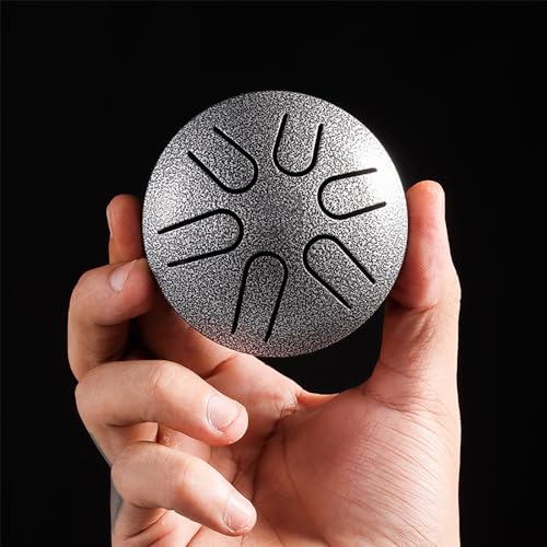 Mini Steel Tongue Drum de 3 pulgadas y 6 notas miniatura 1