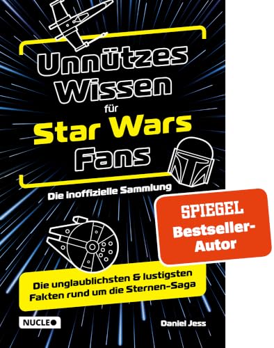 Bild: Unn�tzes Wissen f�r Star Wars Fans ? Die inoffizielle Sammlung: Die unglaublichsten & lustigsten Fakten rund um die Sternen-Saga | Das ultimative Buch & Geschenk f�r jeden Sternenkrieger f�r 15,99 EUR  bei Amazon