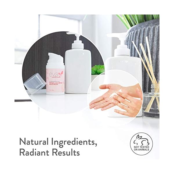 Eva-Naturals-Anti-Aging-Retinol-Cream-For-Face-Anti-wrinkle-Retinol-Complex-Moisturizer-Day-Night-Cream-With-Hyaluronic-Acid-Vitamin-E-For-Women-and-Men-Reduce-Fine-Lines-Dark-Spots-2-Oz Eva Naturals Anti-Aging Retinol Cream For Face - Anti-Wrinkle Retinol Moisturizer Day & Night Face Cream With Hyaluronic Acid & Vitamin E For Women and Men - Reduce Fine Lines & Dark Spots (1.7 oz)