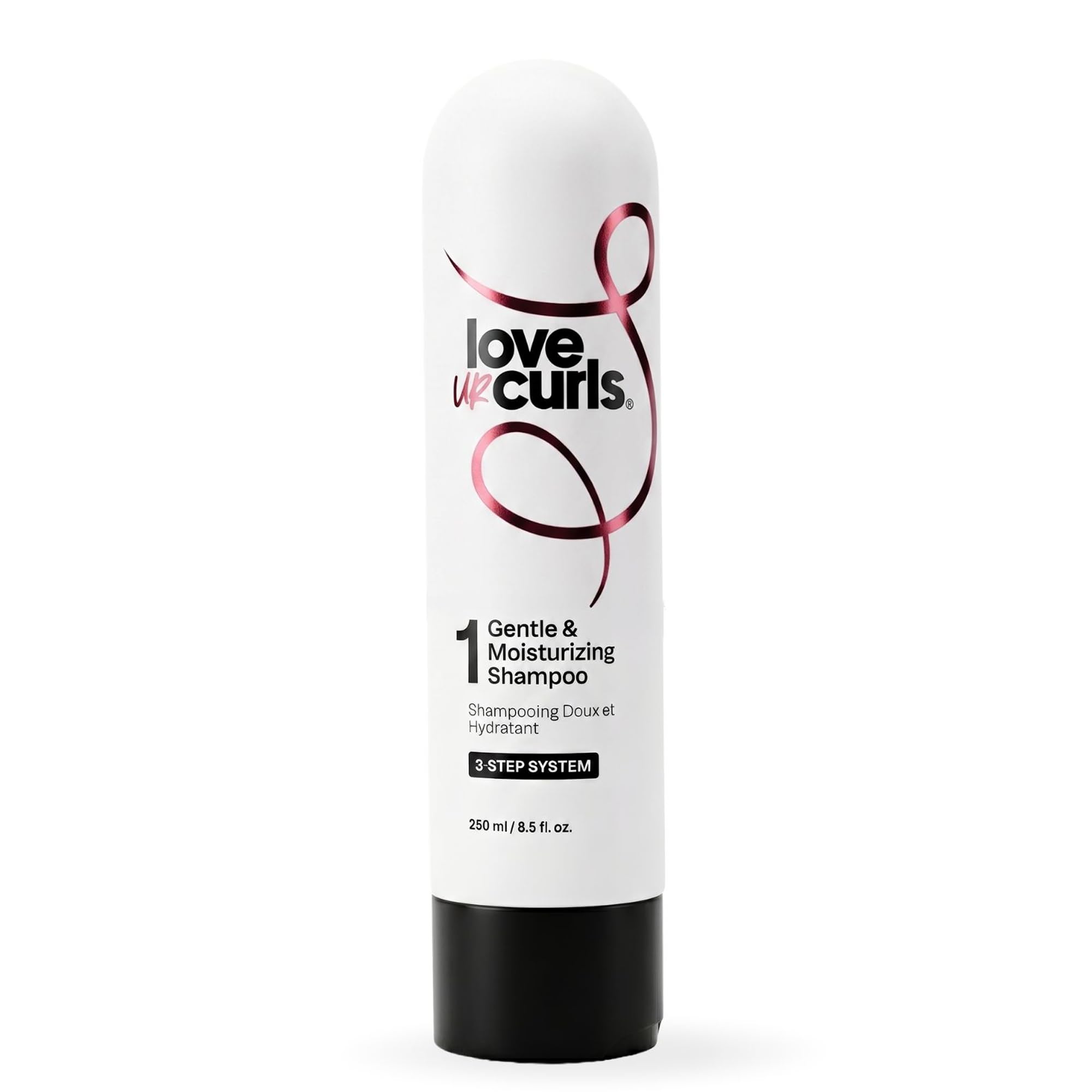 LUS Brands Love Ur Curls szampon do włosów kręconych, falowanych, kręconych, 8,5 uncji bez siarczanów, szampon nawilżający, produkty do pielęgnacji włosów dla delikatnej i delikatnej definicji loków