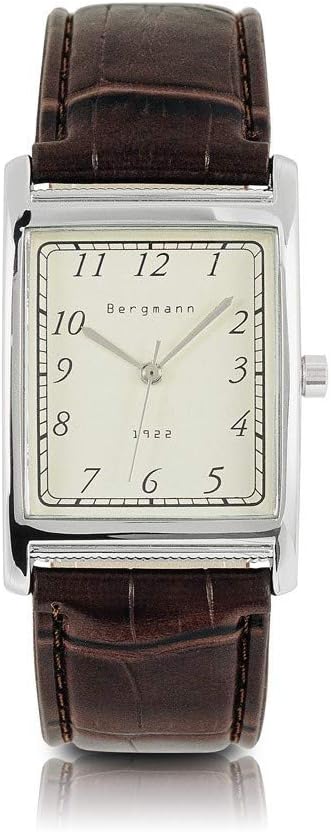 Bergmann Modelo 1922 Silver Case Watch con correa Honduras Ubuy