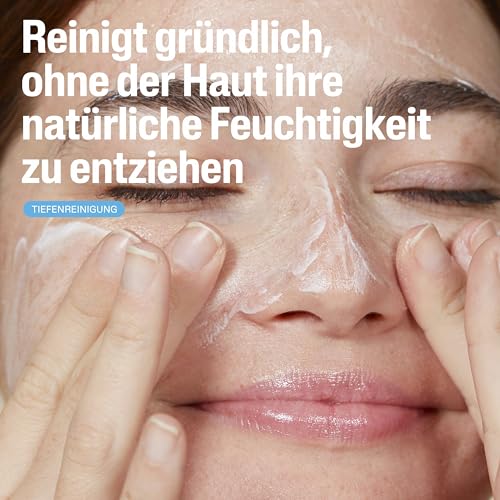 CETAPHIL Reinigungslotion, 460ml, Für trockene, empfindliche Haut, Gesichtsreinigung Mit und ohne Wasser anwendbar, Entfernt sanft und effektiv Schmutz, Seifenfrei, Kein Augenbrennen