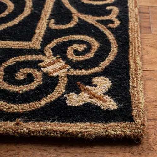 Image of 6x9 Ft Woolen Area Rug -, Tufted Wool Carpet for Home Interiors & Office Decor