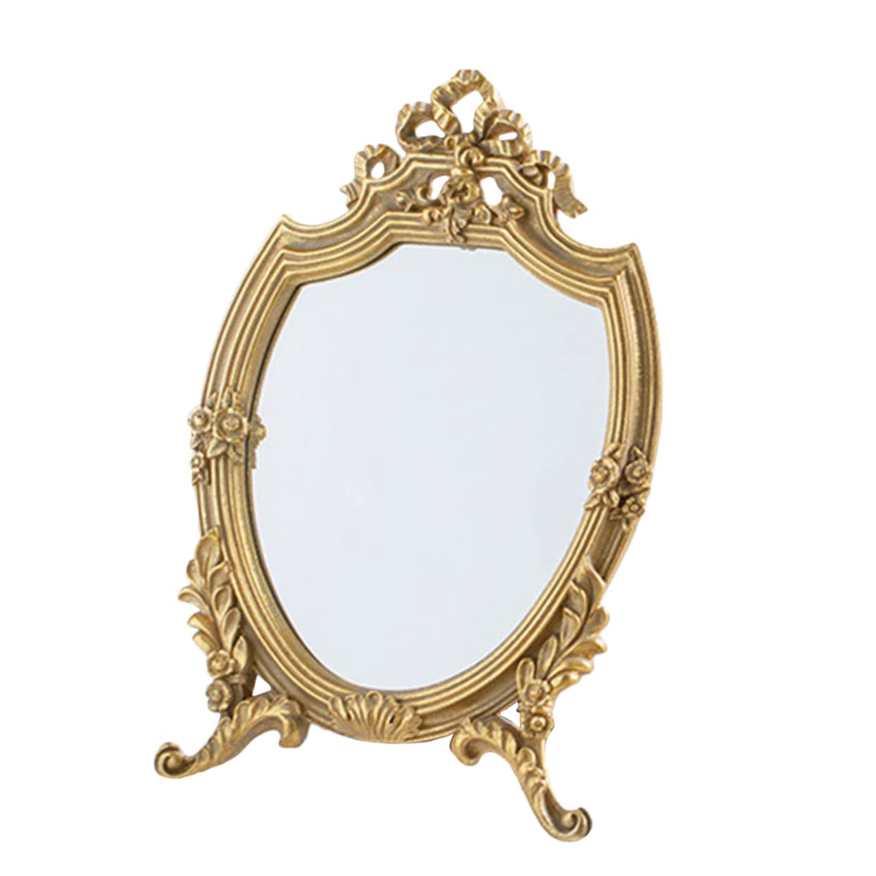 Miroir de maquillage de style européen Gatuida pour pose murale