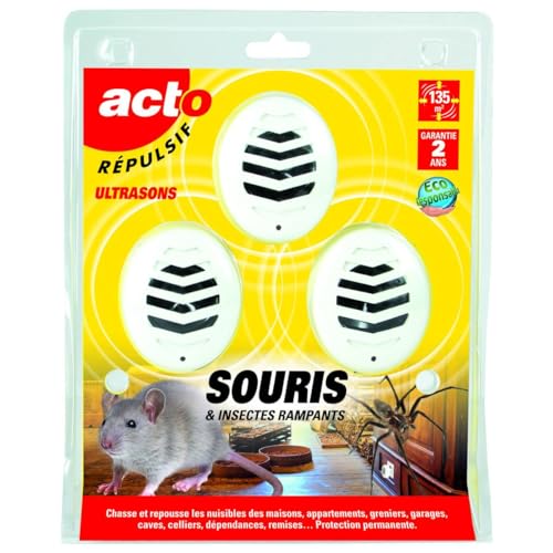 Répulsif ultrasons souris ACTO RUS2 à ondes modulées continues - 2