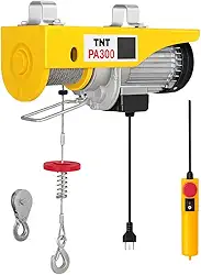 TNT Guincho Elétrico 150/300KG 220V Elevação até 12 Metros