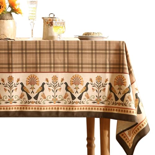 bilin gaier Vintage French Linen Tablecloth,Suqare,55"x55"-Seville C