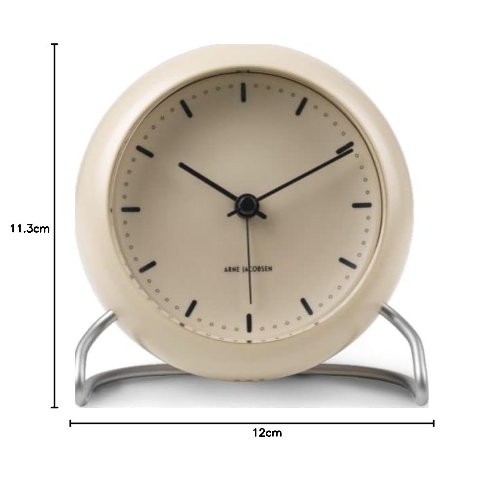 Amazon.co.jp: アルネ・ヤコブセンクロック Table clock City Hall