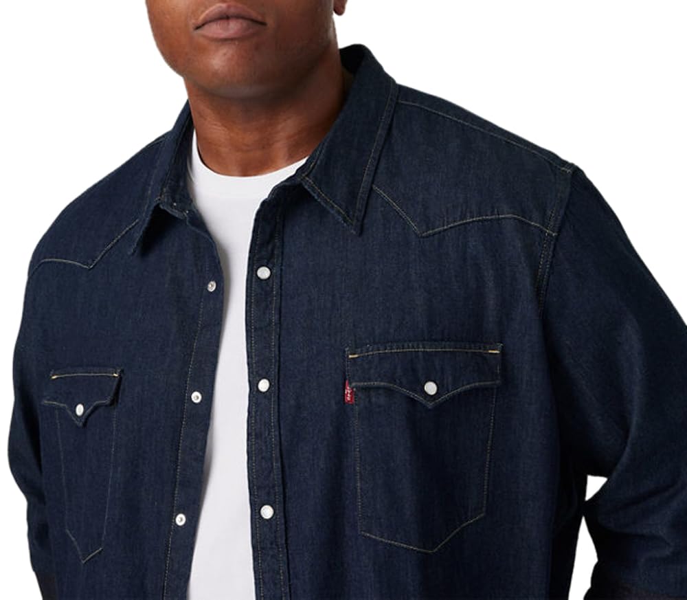 Levi's Big & Tall Classic Western Camicia Button Down Uomo